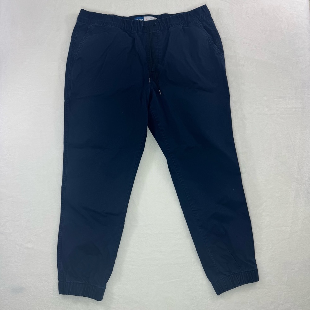 Old Navy Modern Fit Jogger Built-In Flex Pants Men's XL Blue Drawstring Waist
